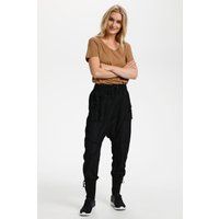 Lässige Drop-Crotch Cargo-Jogginghose