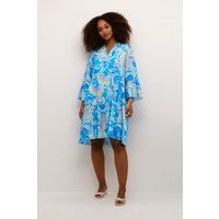 Luftiges Stufenkleid mit Paisleymuster
