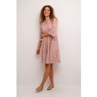 Gestuftes A-Linien-Kleid aus Spitze