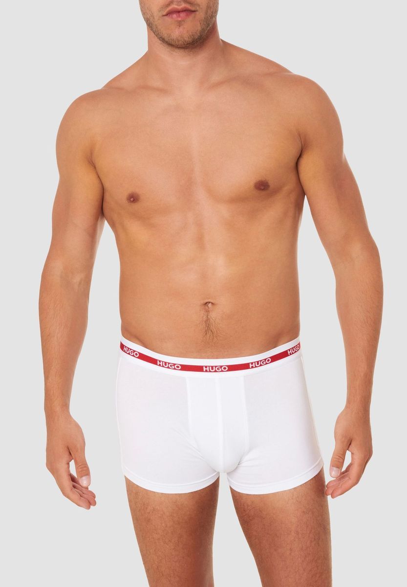 Klassisches Logo-Taillenbund Boxershorts Set