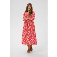 Romantisches Midikleid mit Blumenmuster
