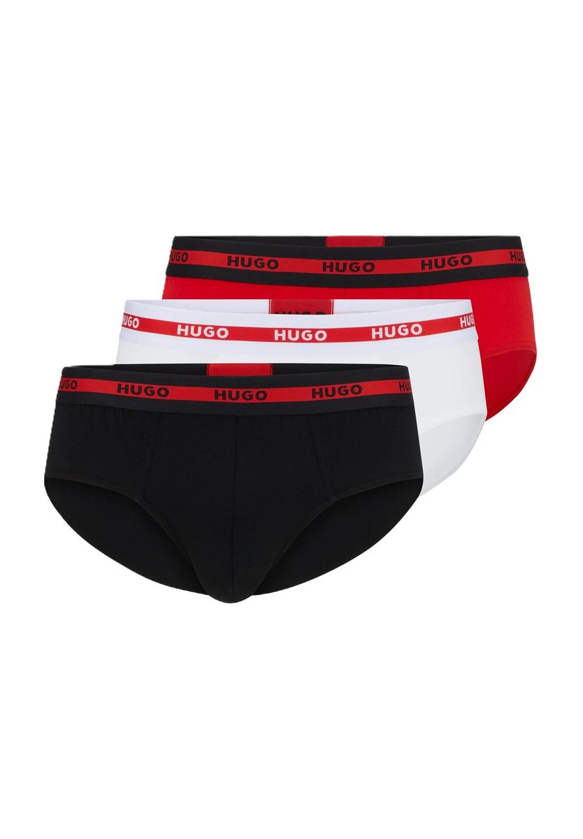 Herren Slips Set mit Logo-Bund