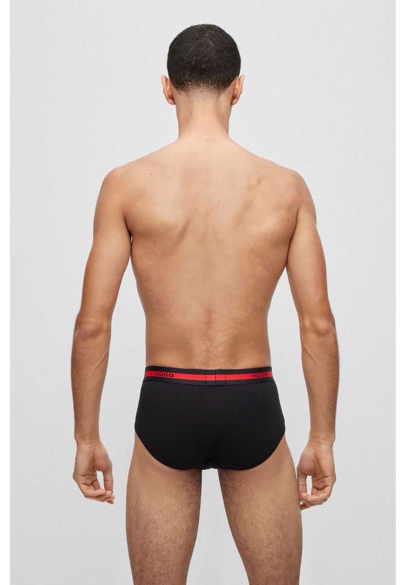 Herren Slips Set mit Logo-Bund