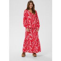 Fließende Bluse mit Blumenmuster