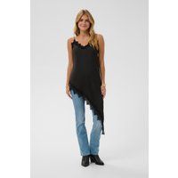 Asymmetrisches Camisole-Top mit Spitze