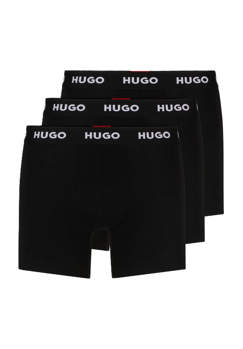 Schwarze Herren Boxershorts aus Stretch-Baumwolle