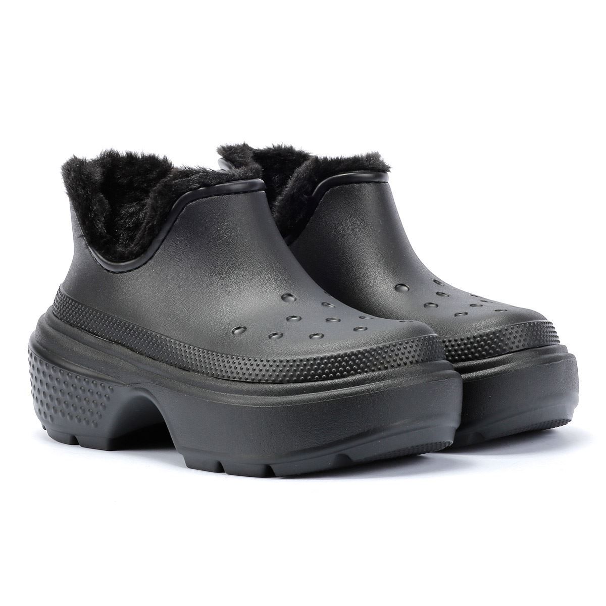 Stomp Gefütterte Plateau-Kurzstiefel