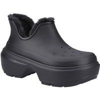 Klobige Plateau-Shorty-Boots