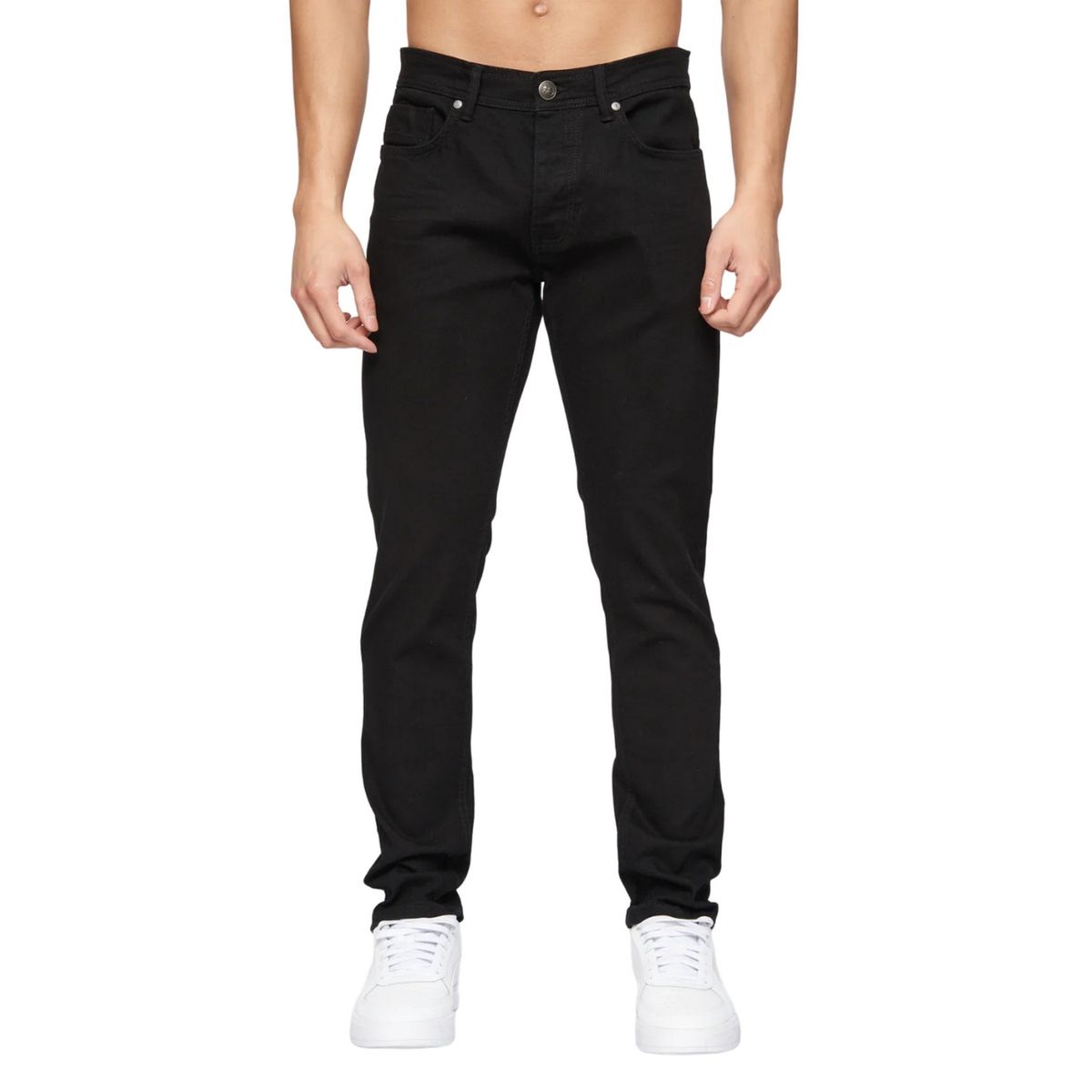 Schmal geschnittene Five-Pocket Denim Jeans