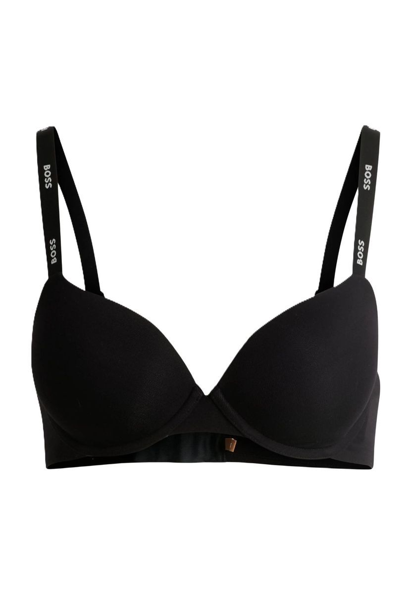 Bügel-BH mit Logo-Trägern