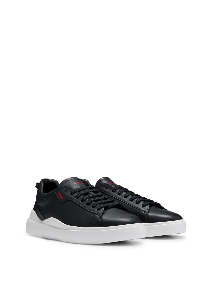 Zeitgemäßer Leder Low-Top Sneaker