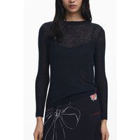 Maxikleid mit transparentem Bolero