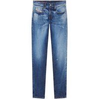 Schmal Zulaufende Distressed Jeans