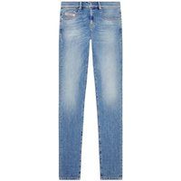 Schmal Zulaufende Stretch-Denim-Jeans