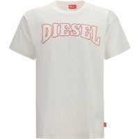 T-Shirt mit Logo-Stickerei