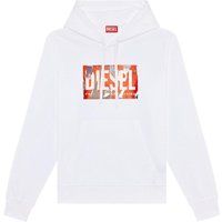 Pullover mit Distressed-Logo-Grafik