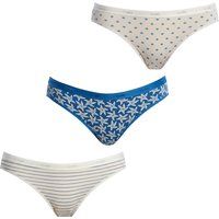 Bequeme gemusterte Baumwoll-Stretch-Slips