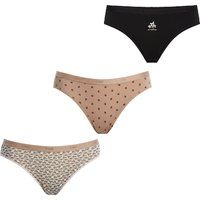 Baumwollslips mit tropischem Print