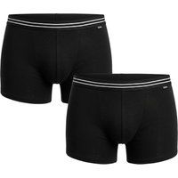 Elastische Baumwoll-Boxershorts im 2er-Pack