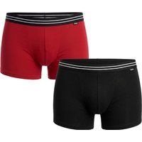 2er-Pack elastische Baumwoll-Boxershorts