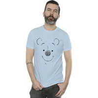 Minimalistisches Winnie Puuh Skizzen-T-Shirt