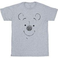 Minimalistisches T-Shirt mit Bären-Skizze