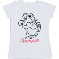T-Shirt mit Klopfer-Grafikprint