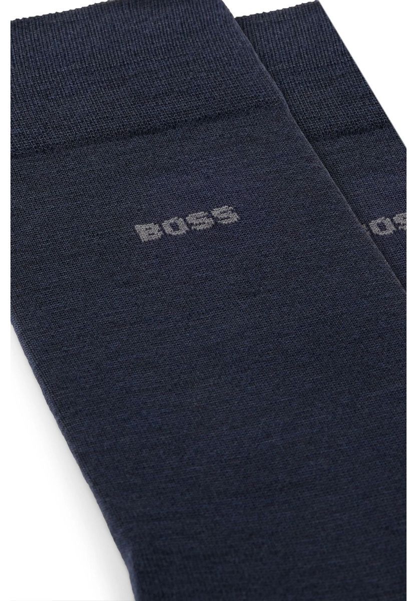 Klassische Socken mit Rippbündchen