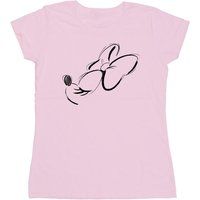 Nose Up Grafik-Skizzen-T-Shirt