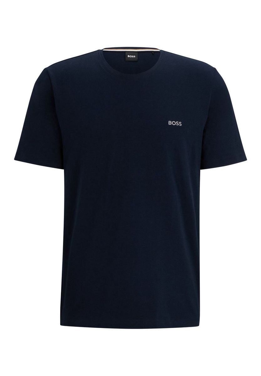 Locker geschnittenes Baumwoll-Jersey-T-Shirt