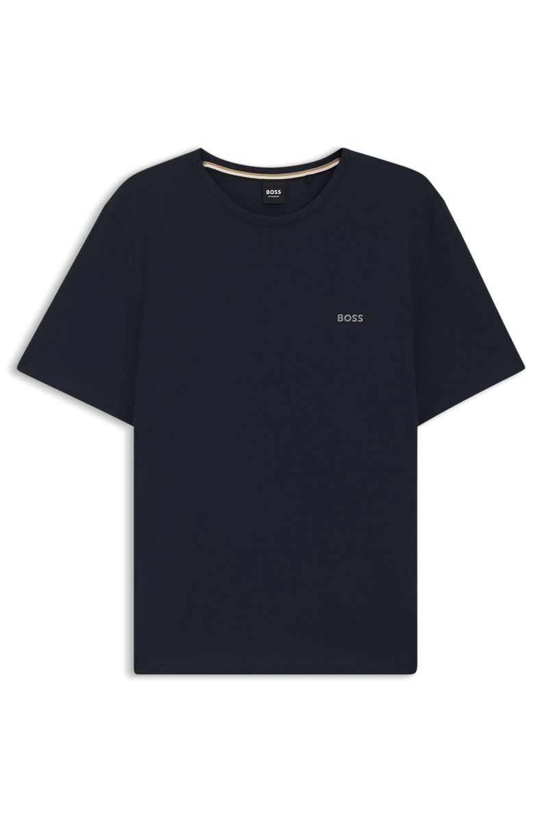 Locker geschnittenes Baumwoll-Jersey-T-Shirt
