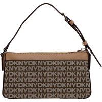 Umhängetasche mit Allover Monogramm