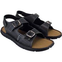 Klassische Leder-Sandalen mit Riemen
