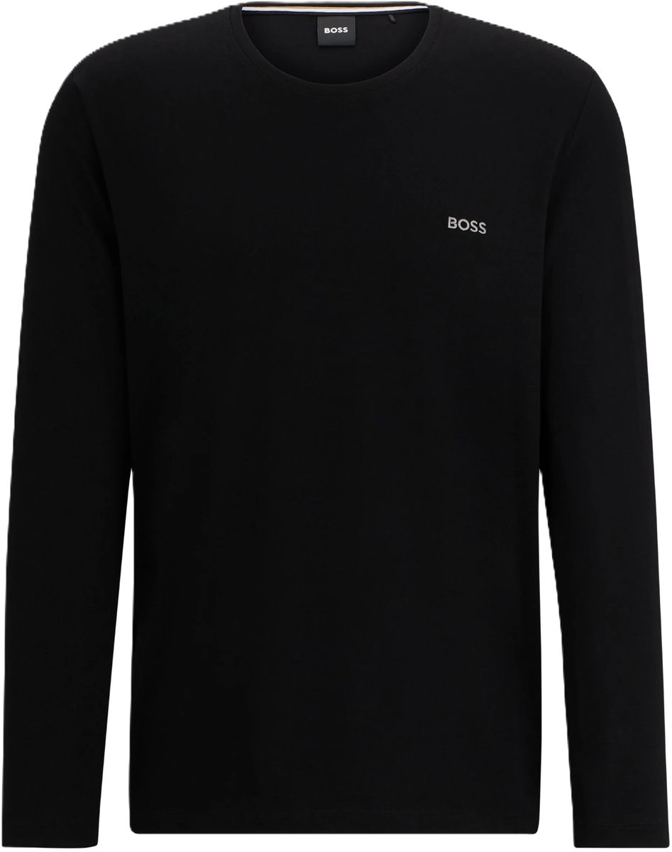 Essentielles Langarmshirt aus Baumwoll-Jersey