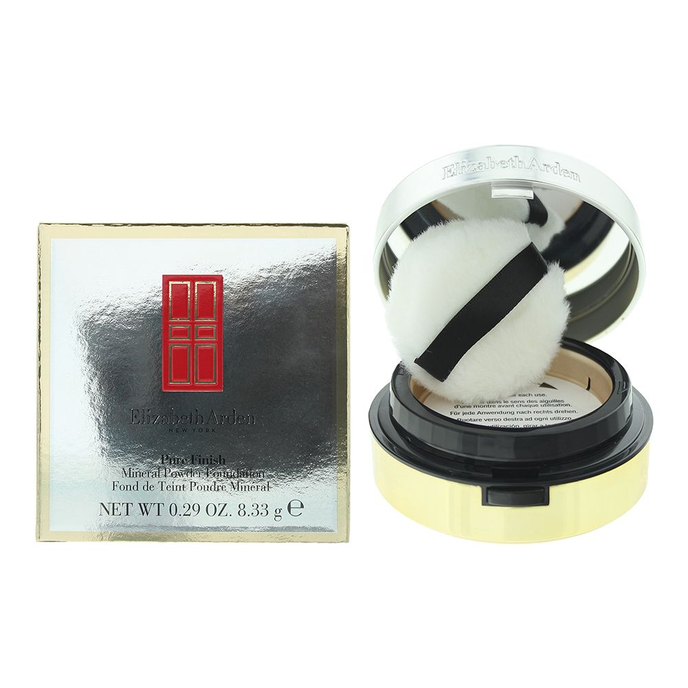 Mineralpuder-Foundation für ein natürliches Finish