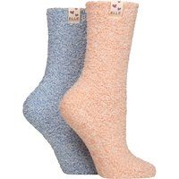 Kuschelige Teddy-Bettsocken im Doppelpack