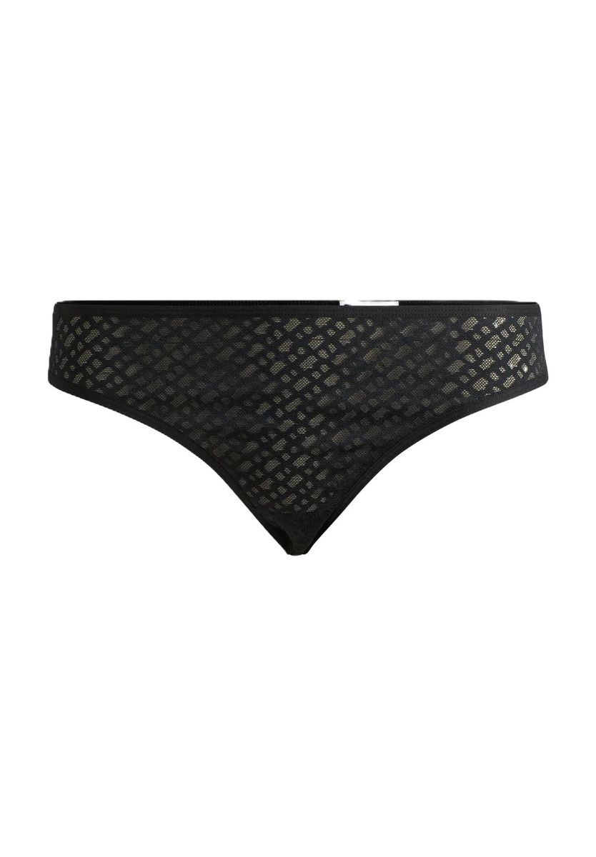 Hipster-Slip mit Spitze und mittlerer Bundhöhe