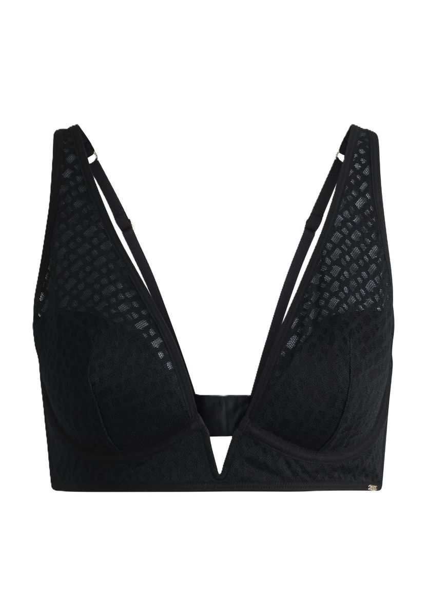 Dreieck-Bralette aus Spitze mit verstellbaren Trägern