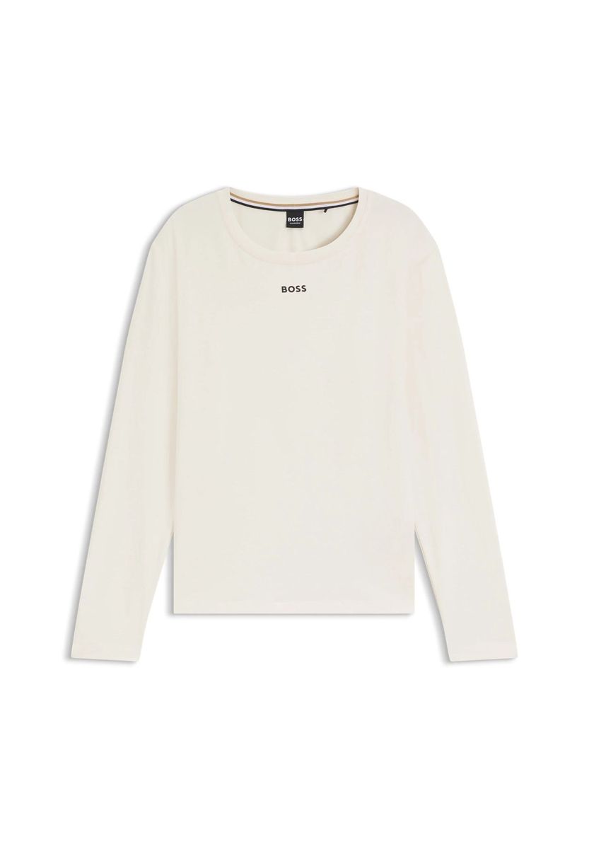 Klassisches Langarmshirt mit Rundhalsausschnitt