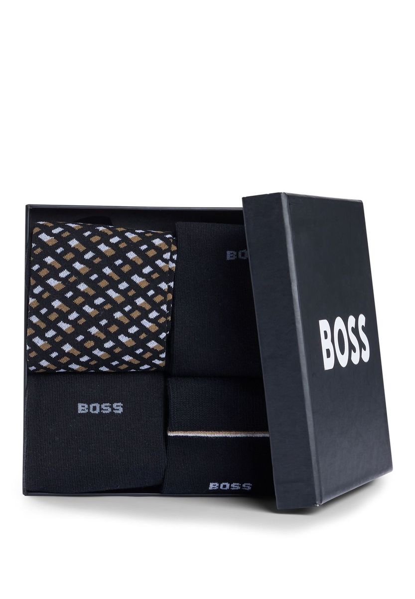 Herrensocken-Mischpackung aus Baumwollmischung, Viererpack