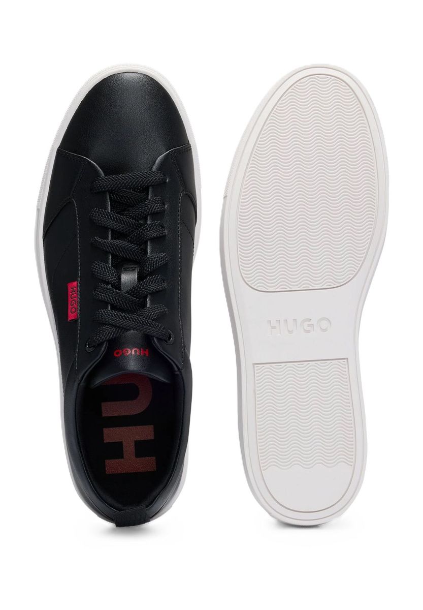 Minimalistische Low-Top Kunstleder-Sneakers