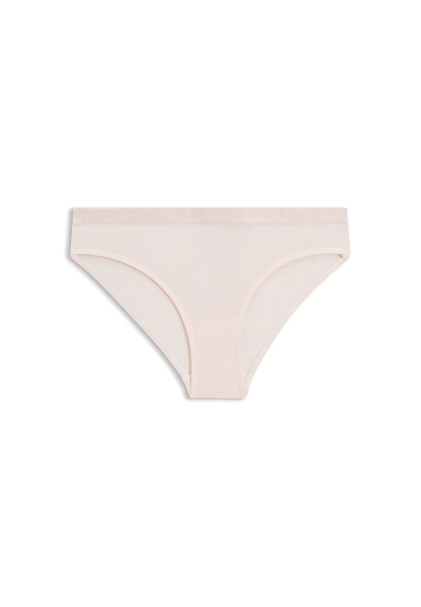 Bikini-Slip mit Logo-Bund