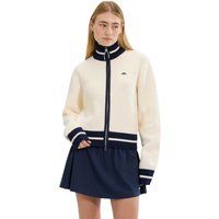 Sportliche Strickjacke mit Stehkragen