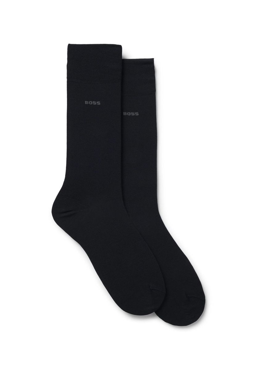 Klassische Herren-Business-Socken mit Rippmuster