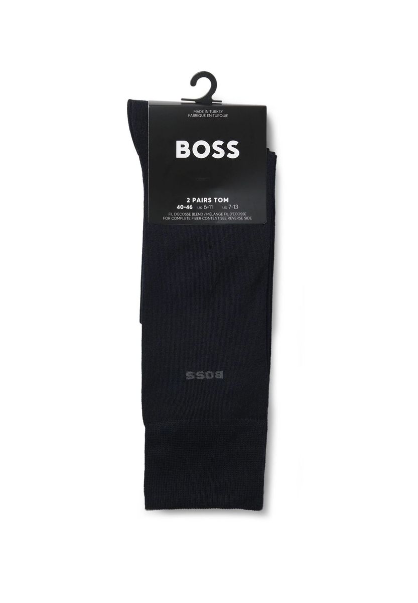 Klassische Herren-Business-Socken mit Rippmuster