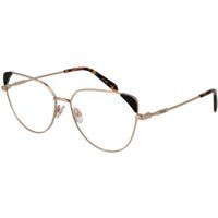 Elegante Cat-Eye Metallbrille
