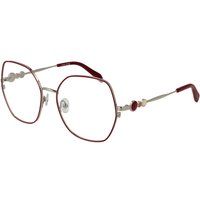 Übergroße Geometrische Metall-Brillenfassung