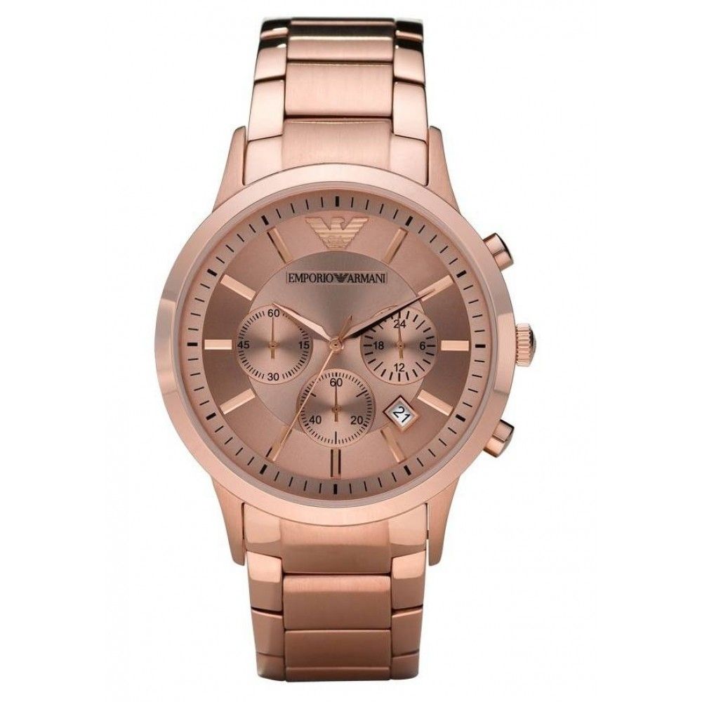 Klassische Chronographenuhr mit Gliederarmband
