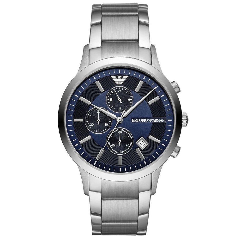 Klassischer Chronograph mit Gliederarmband