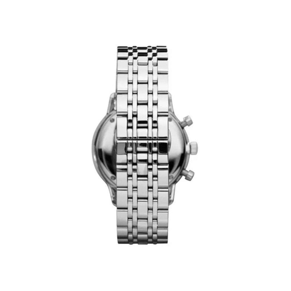 Klassische Chronographenuhr aus Stahl